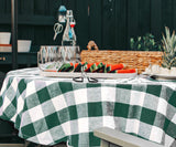 Green Round Tablecloth