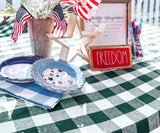 Green Round Tablecloth