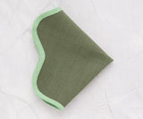 Round Green Placemats