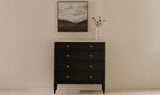 Eleanor 5 Drawer Chest Black