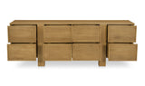 Henley 8 Drawer Dresser Brown
