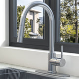 Expedition Series 16 in. 1-Handle Pull-Down Sprayer Kitchen Faucet with 1.8 GPM Flow and Dual Spray Modes