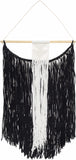 Rosebank Boho Black and White Wall Hanging - Clearance