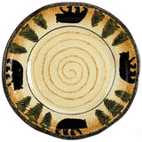Rustic Bear 16PC Ceramic Dinnerware Set