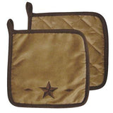 Star Pot Holder, Set of 10