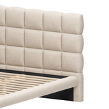 Placid King Bed Beige