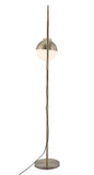 Waterloo Floor Lamp White & Bronze