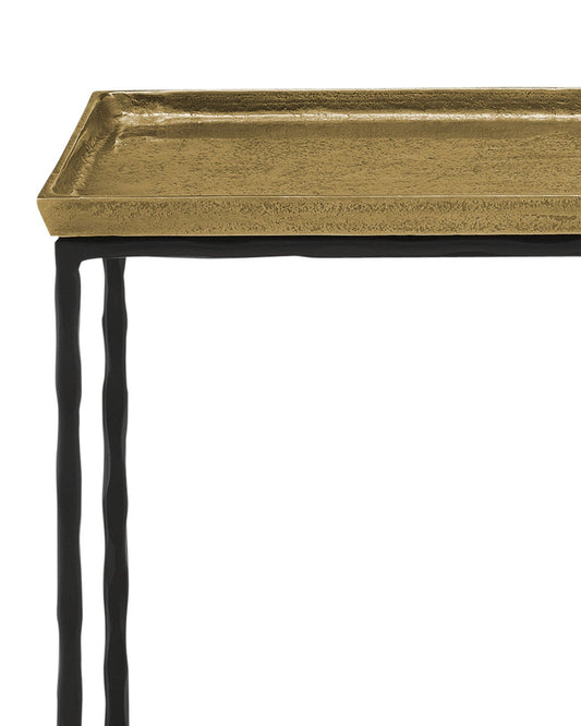 Boyles Brass Side Table