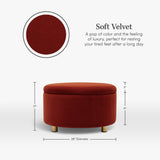 Sadie Storage Ottoman
