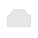 Monogram Cotton Cover Foam Headboard In Embroidery Border