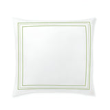 400TC Cotton Classic Embroidery Sateen Solid Euro Sham