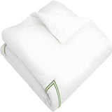 500TC Cotton Double Embroidery Sateen Solid Duvet Cover Set