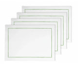Embroidery Placemats - Sage Green