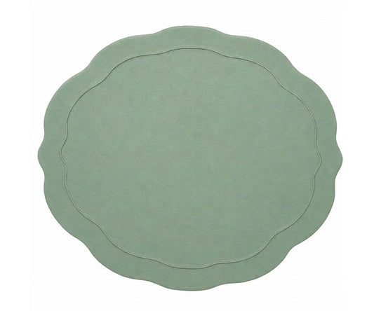 Sage Green Placemats - Embroidered