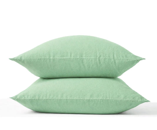 Stonewashed 100% Linen Pillowcases - Set of 2