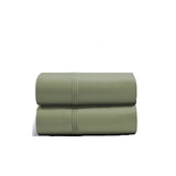 400TC Luxurious Triple Embroidery Cotton Sateen Pillowcases (Set Of 2)