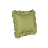 400TC Sateen Solid Cotton Ruffle Euro Sham