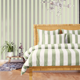 Stripe Border Frame Bedding Bundle Set