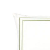 400TC Cotton Classic Embroidery Sateen Solid Pillow Sham