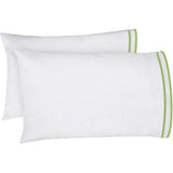 400TC Embroidery & Border Cotton Sateen Solid Sheet set