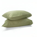 400TC Sateen Cotton Solid Pillowcases (Set Of 2)