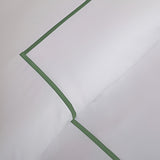 400TC Single Embroidery Sateen Cotton Euro Sham