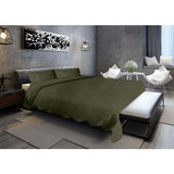 Wavy Textured Knitted Cotton Coverlet