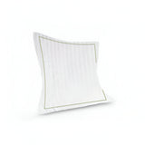 400TC Cotton Single Edge Embroidery Sateen Stripe Duvet Cover Set