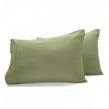 400TC Sateen Cotton Solid Pillowcases (Set Of 2)