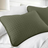 Square Knitted Cotton Coverlet