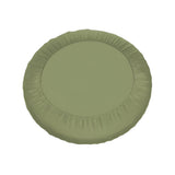 400TC Sateen Solid Cotton Round Sheet Set