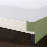 400TC Cotton Sateen Detachable Wrap Around Tailored Bed Skirt