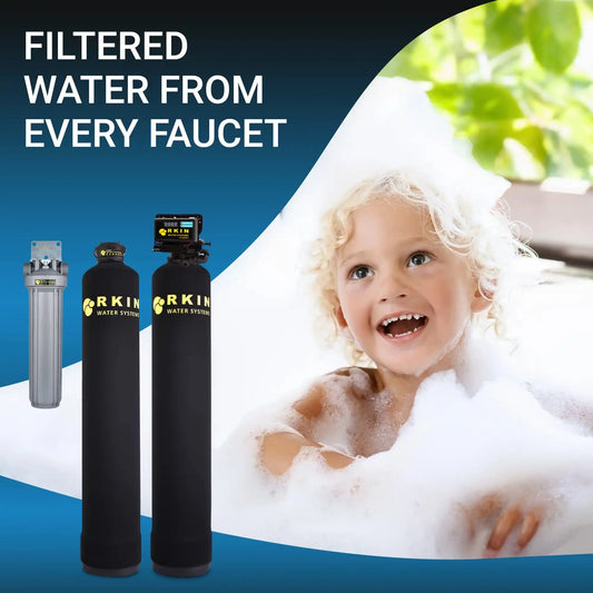 Advanced Salt-Free Water Conditioner and Well Water Filter Combo