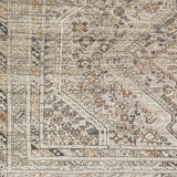Barny Beige Flat Pile Washable Rug