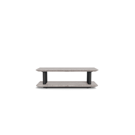Santorini Outdoor Stone Rectangle Side Table