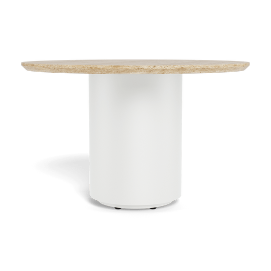 Santorini Outdoor Stone Round Dining Table 48"