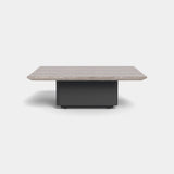 Santorini Outdoor Stone Square Side Table