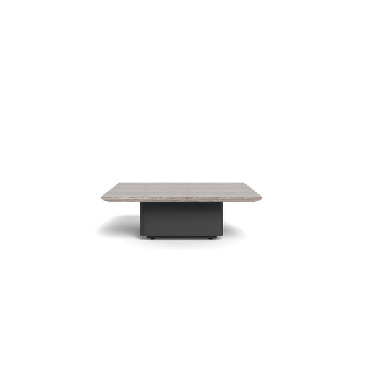 Santorini Outdoor Stone Square Side Table