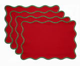 Rectangle Scalloped Placemats