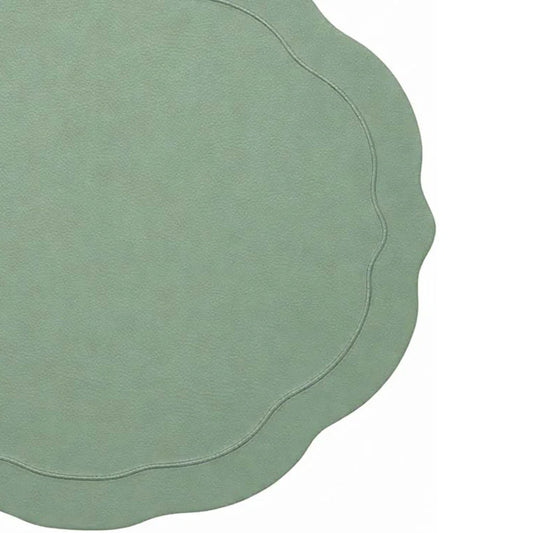 Sage Green Placemats - Embroidered