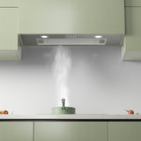 CIARRA 29 Inch Stainless Steel Range Hood Insert, 450 CFM, Built-In Under Cabinet CAS75913E-OW