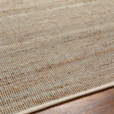 Byrne Beige & Green Jute Rug - Clearance