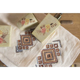 Sedona Aztec 3PC Bath Towel Set, 2 MOQ
