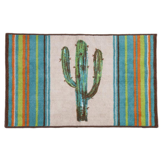 Serape Colorful Cactus Rug, 2 MOQ