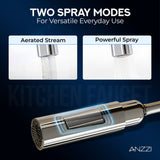 Adela Series Modern Touchless Pull-Down Kitchen Faucet