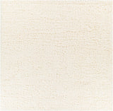 Siari Solid Cream Plush Rug