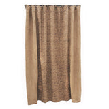 Small Paisley Shower Curtain, 72x72 - Light Tan