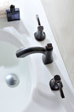 ANZZI Sonata Widespread Faucet, Dual Lever Control, 1.2 GPM WaterSense & ADA Certified, Rhino Alloy Solid Brass, Various Finishes
