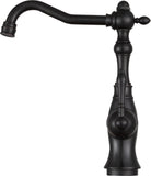 Highland Single-Handle Standard Kitchen Faucet with Side Sprayer in Oil Rubbed Bronze