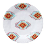 Southwest Motif 14PC Melamine Dinnerware Set, 2 MOQ